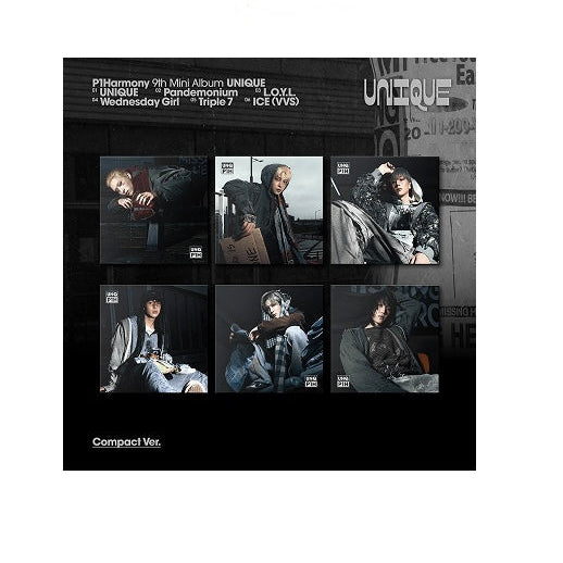 P1HARMONY - Unique (9th Mini Album) - Compact Version