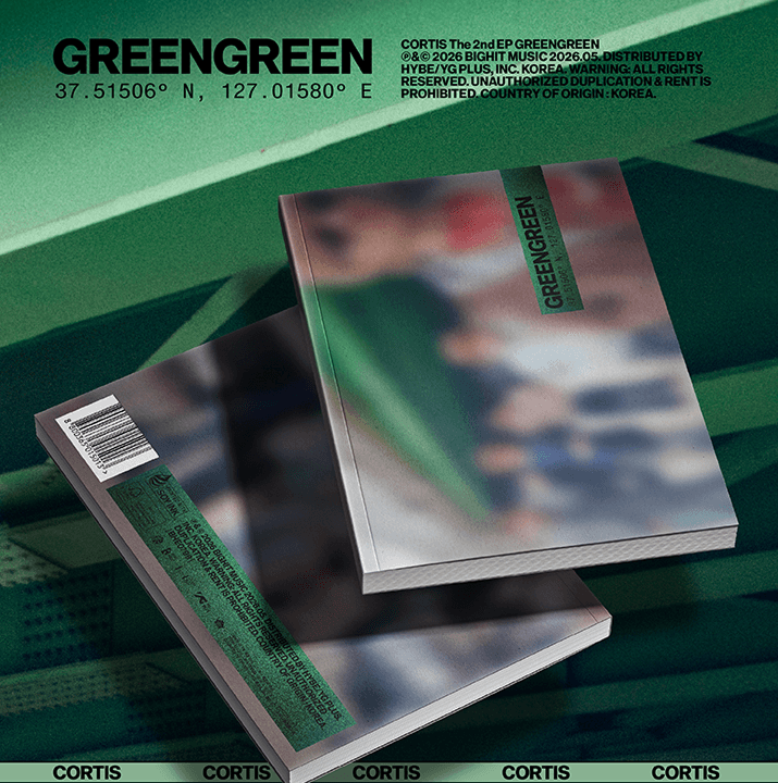 [PRE-ORDER] CORTIS GREENGREEN ALBUM - THE 2ND EP (STUDIO CHOOM POB/LD GIFT)