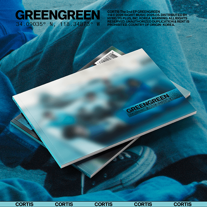 [PRE-ORDER] CORTIS GREENGREEN ALBUM - THE 2ND EP (STUDIO CHOOM POB/LD GIFT)