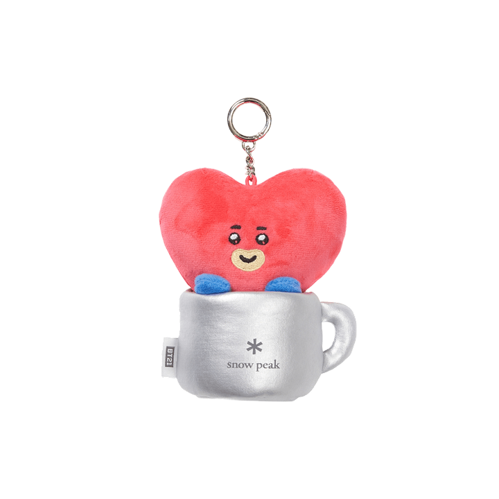 [PRE-ORDER] Tata Keyring (BT21 x Snowpeak)