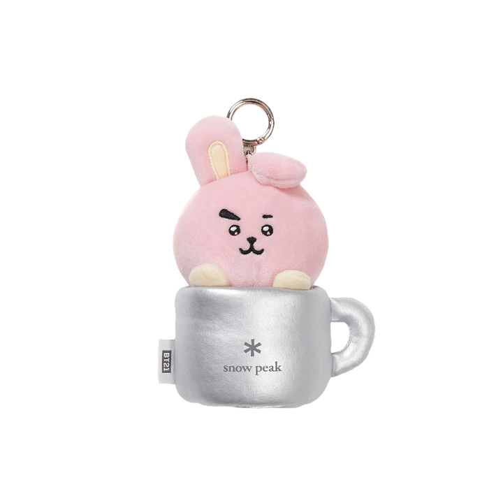 [PRE-ORDER] COOKY Keyring (BT21 x Snowpeak)